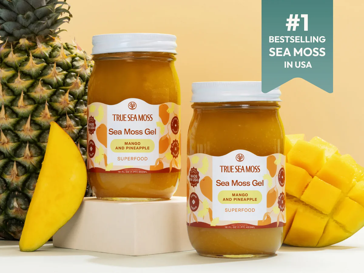 True Sea Moss Review: Is This Wildcrafted Sea Moss Gel Worth Your Money? 5 True Sea Moss Mango Pineapple Sea Moss Gel bestseller